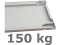 150 kg Multiplus Bürofachboden für Mittelanschlag (H x B x T): 25 x 1300 x 600 mm 
